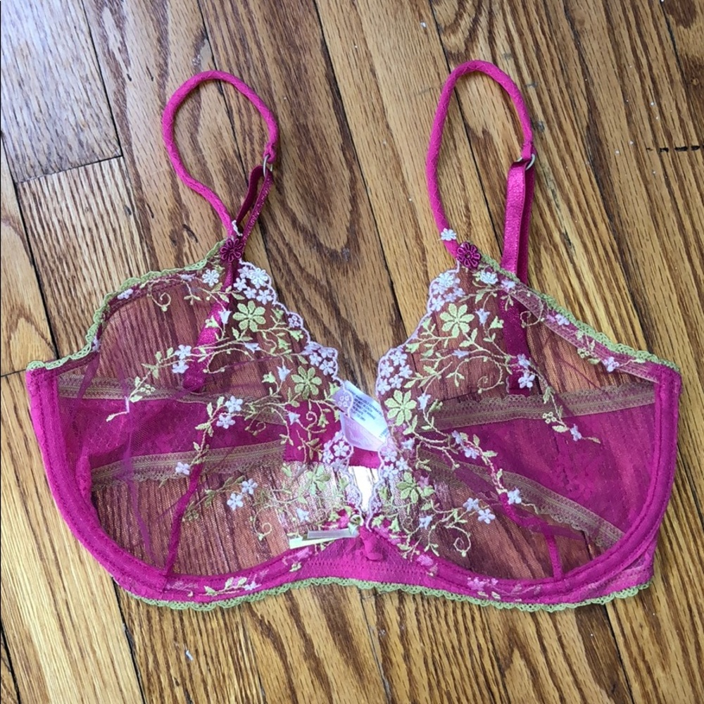 Victoria’s Secret angels Pink & Green Floral 36D